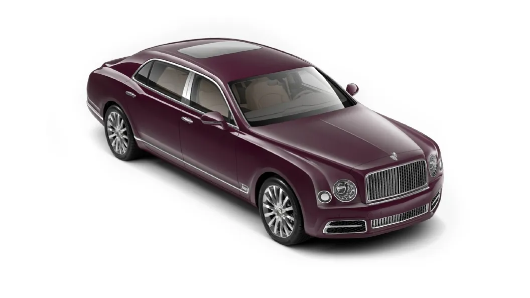 Bentley  Mulsanne Magenta Colour