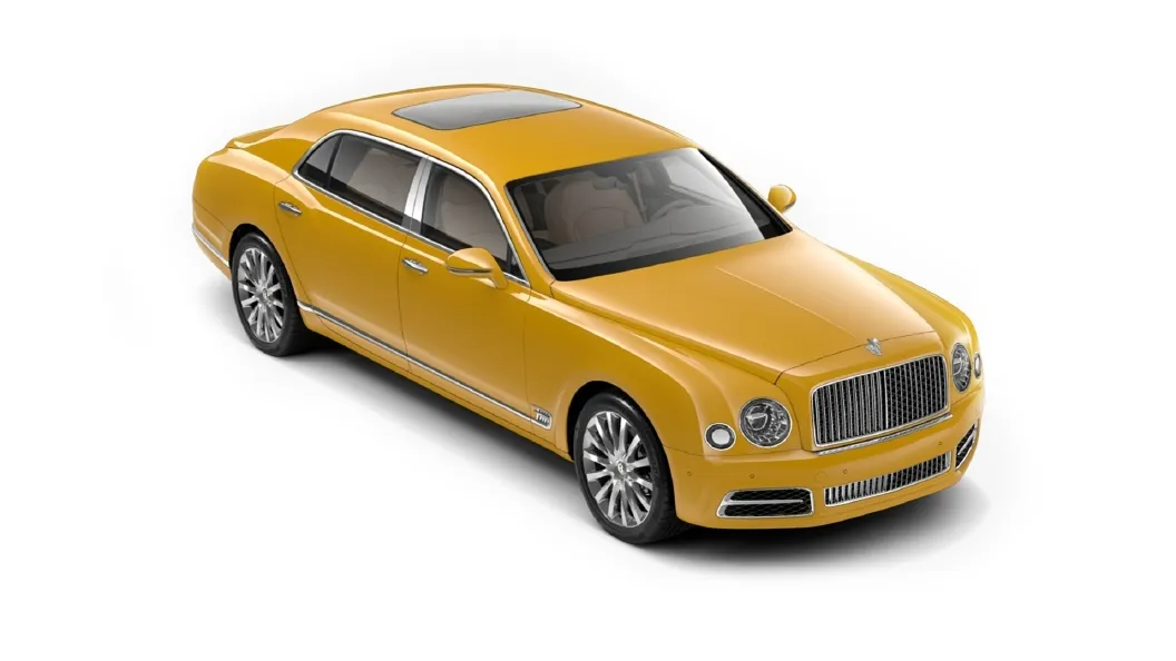Bentley  Mulsanne Monaco Yellow Colour