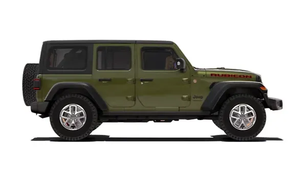 ജീപ്പ്  റാംഗ്ലർ Sarge Green Colour