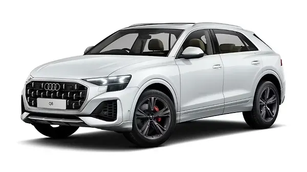 ఆడి  Q8 Glacier White Metallic Colour
