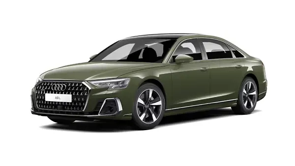 ఆడి  A8 L District Green Metallic Colour