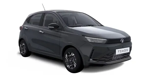 ടാറ്റ  ടിയാഗോ Daytona Grey With Black roof Colour