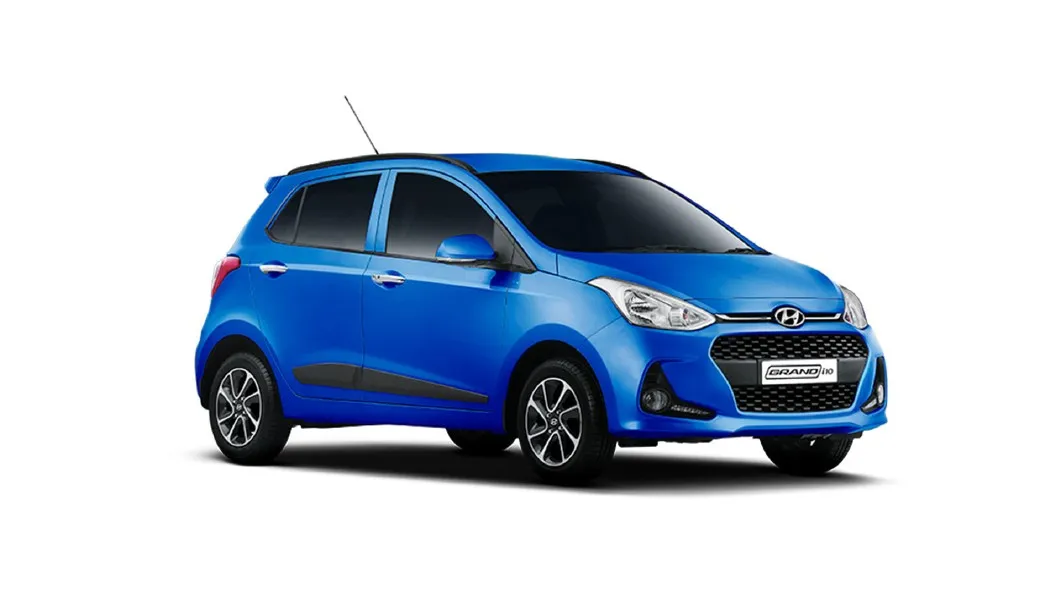 Hyundai  Grand i10 Marina Blue Colour