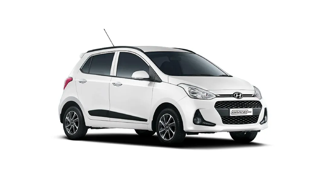 Hyundai  Grand i10 Polar White Colour