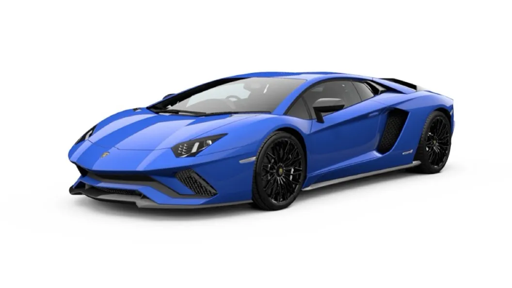 Lamborghini  Aventador Blu Nereid Metallic Colour