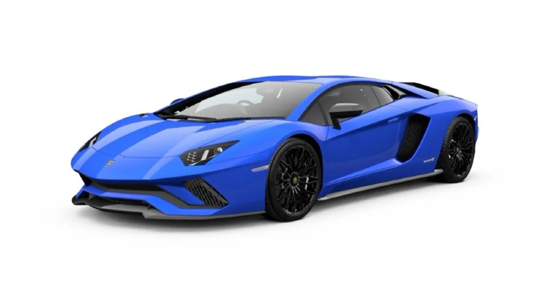 Lamborghini  Aventador Blu Nila Metallic Colour