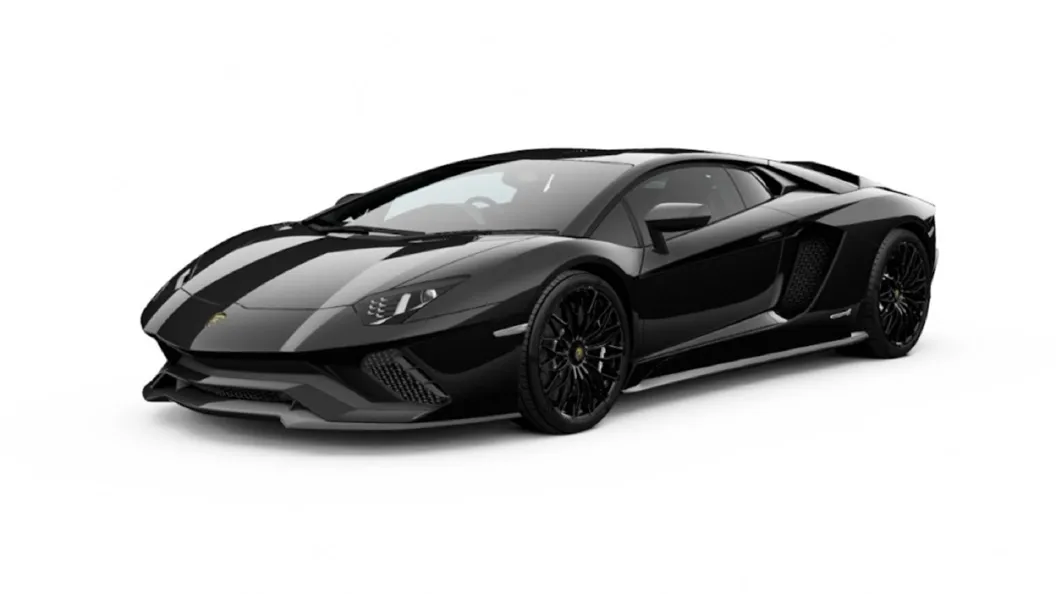 Lamborghini  Aventador Nero Aldebaran Colour