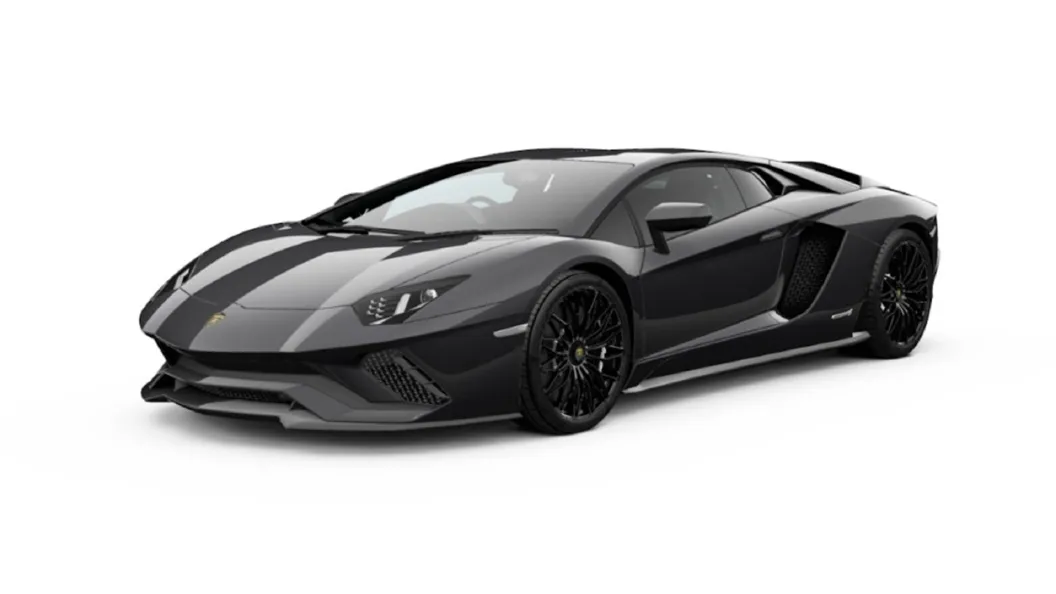 Lamborghini  Aventador Nero Pegaso Metallic Colour