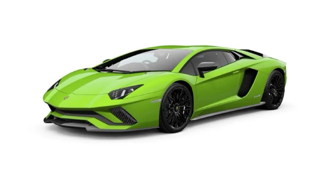 Lamborghini  Aventador Verde Mantis Pearl Colour