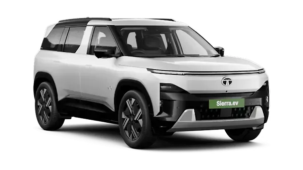 Tata  Sierra EV Pristine White Colour