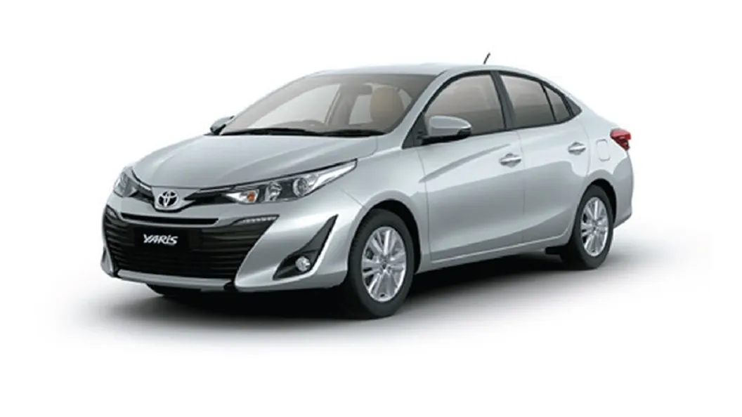 Toyota  Yaris Silver Metallic Colour