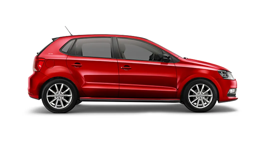 Volkswagen  Polo Sunset Red Colour