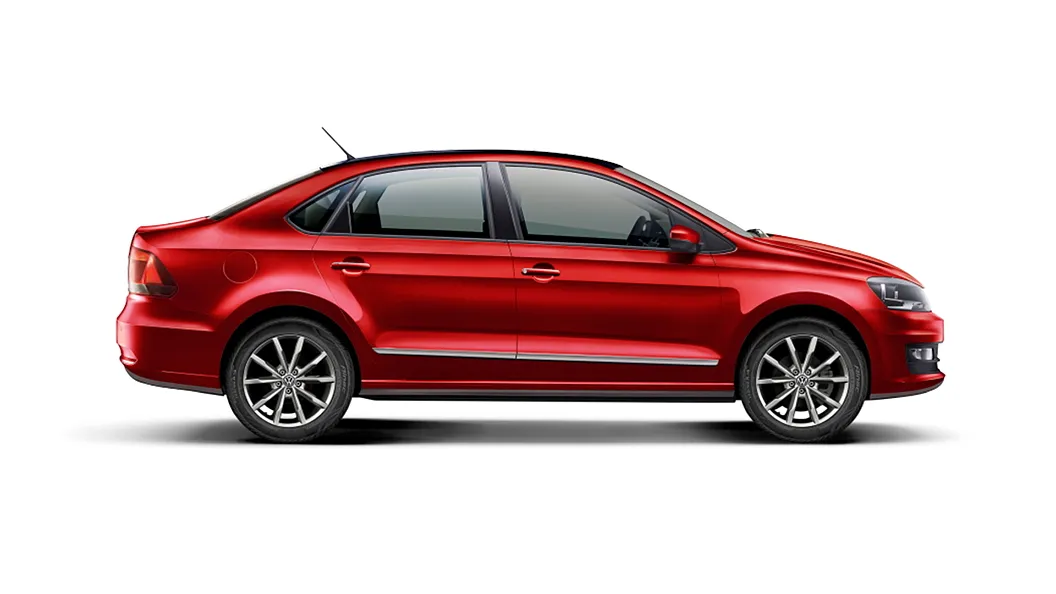 Volkswagen  Vento Sunset Red Colour