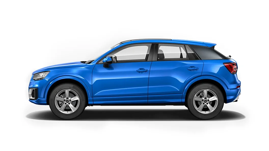 Audi  Q2 Arabian Blue Crystal Colour