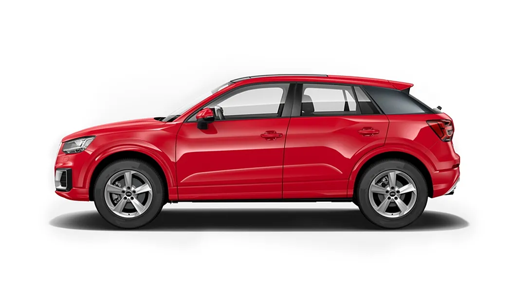 Audi  Q2 Tango Red Metallic Colour