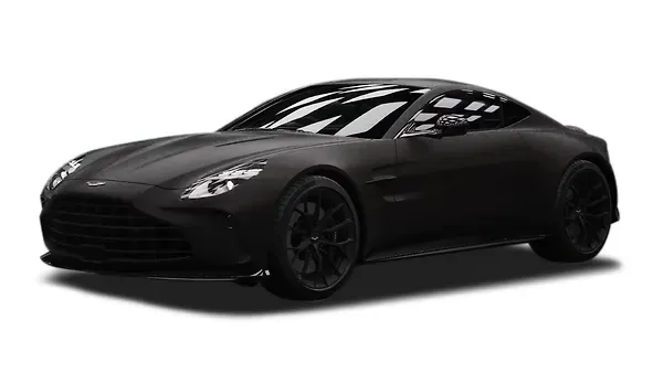 Aston Martin  Vantage Satin Onyx Black Colour