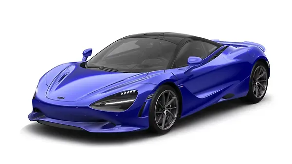 McLaren  750S Aurora Blue Colour