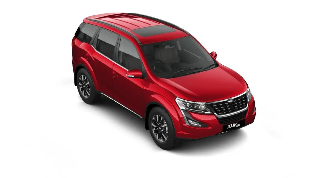Mahindra  XUV500 Crimson Red Colour