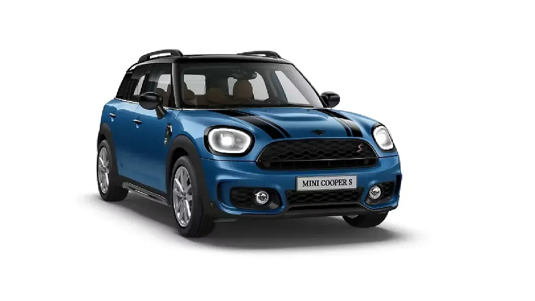 ಮಿನಿ  ಕಂಟ್ರಿಮ್ಯಾನ್ Island Blue Colour