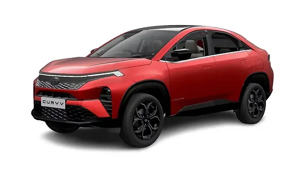 டாடா  வளைவு Flame Red With Black Roof Colour