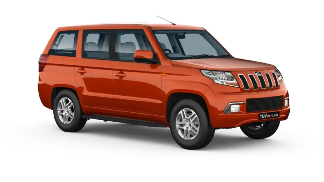 Mahindra  TUV300 PLUS Molten Orange Colour