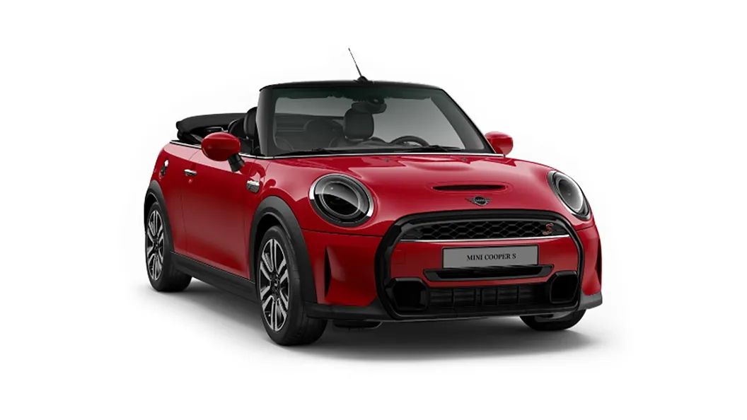 Mini  Cooper Convertible Chilli Red Colour