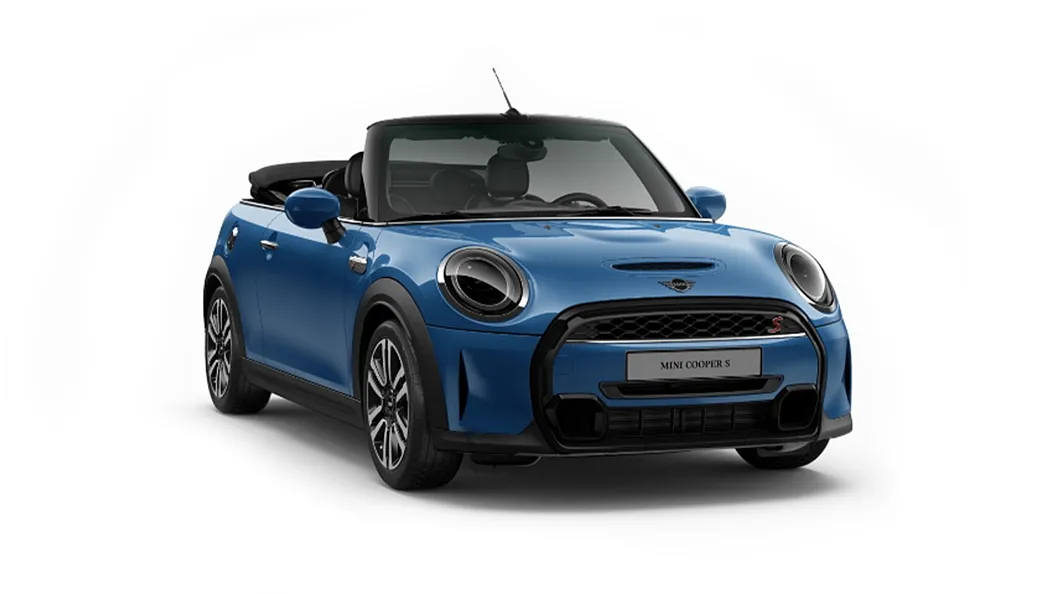 Mini  Cooper Convertible Island Blue Colour