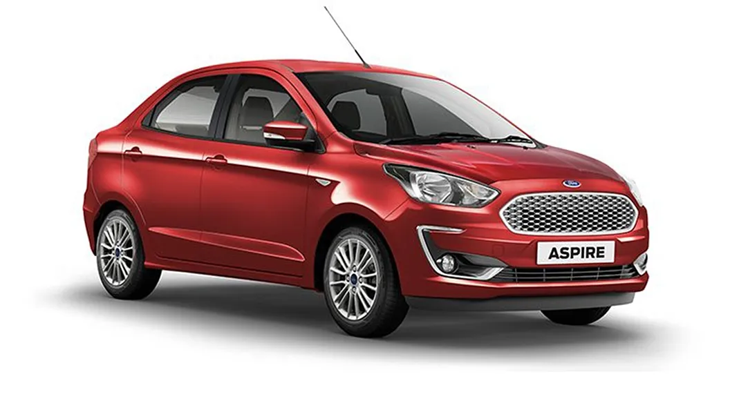 Ford  Aspire Ruby Red Colour