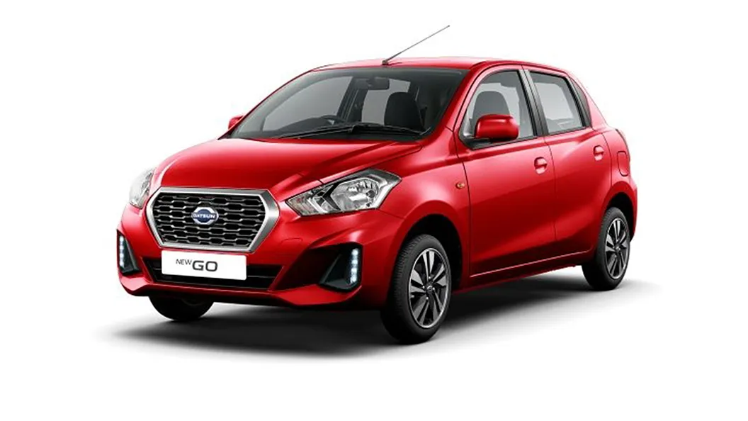 Datsun  GO Ruby Red Colour