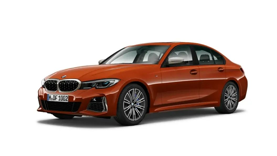BMW  3 Series Sunset Orange Metallic Colour