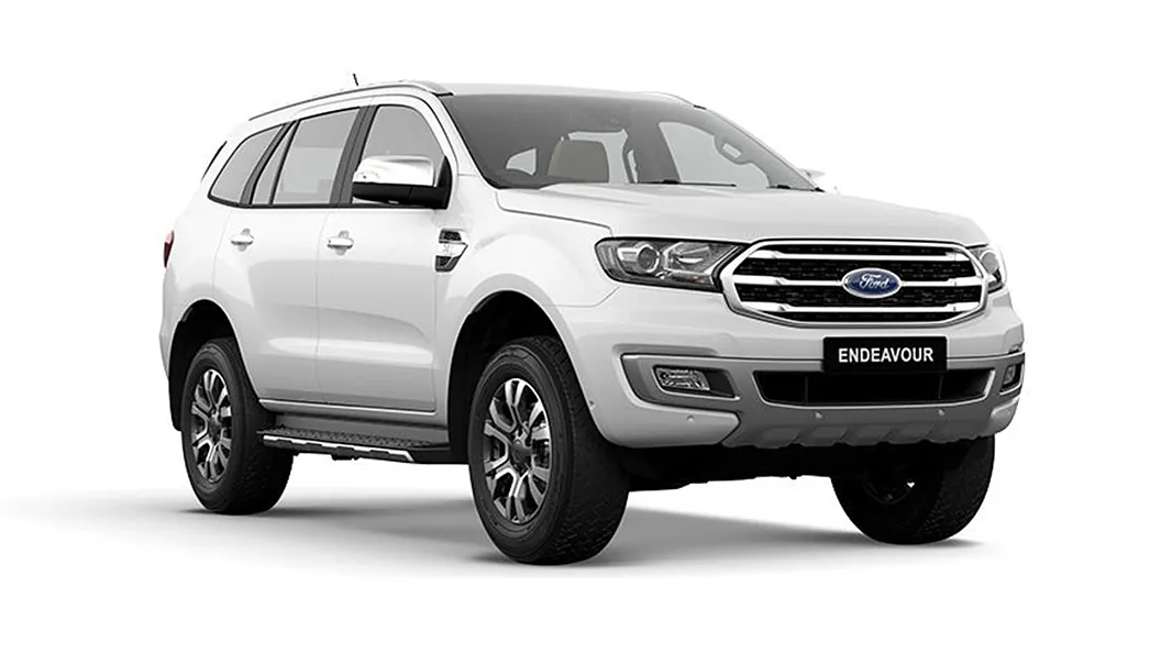 Ford  Endeavour Diamond White Colour