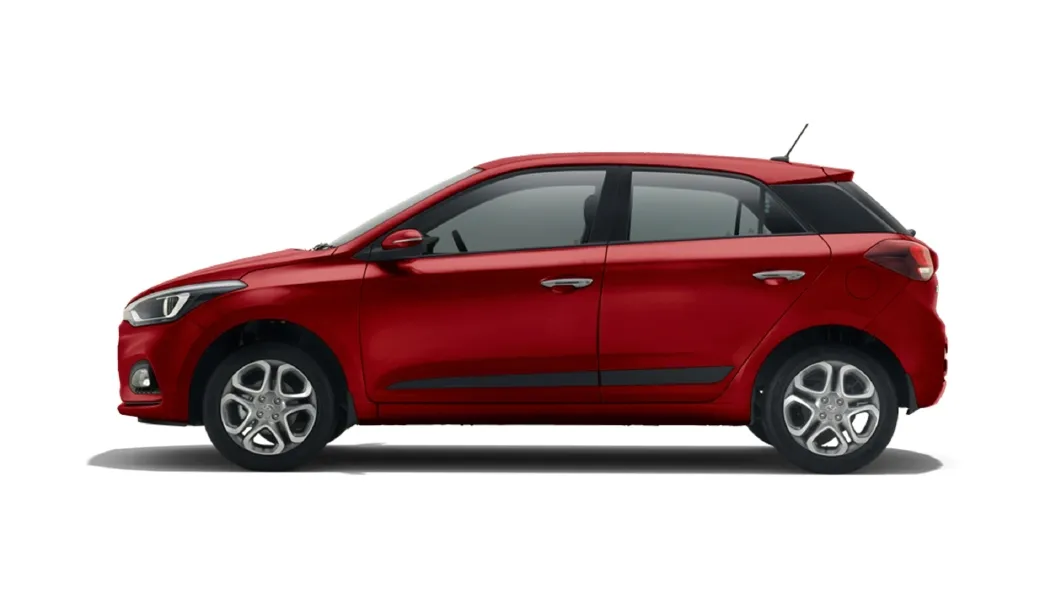 Hyundai  Elite i20 Fiery Red Colour