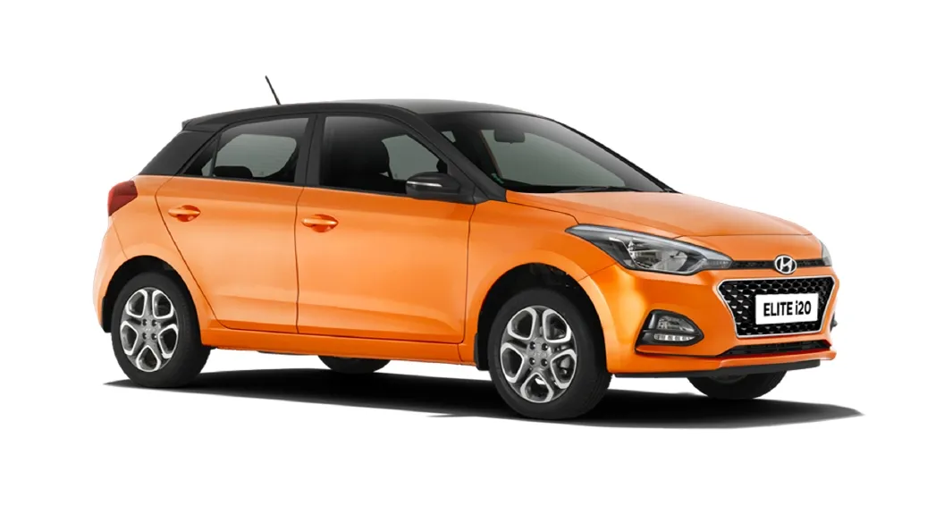 Hyundai  Elite i20 Passion Orange / Black Colour