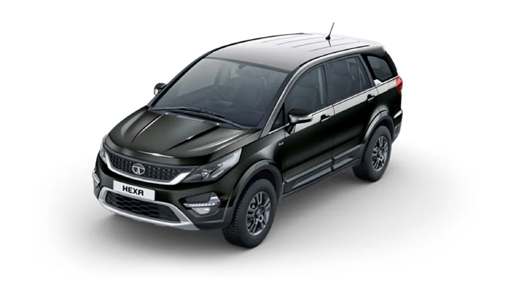 Tata  Hexa Sky Grey Colour