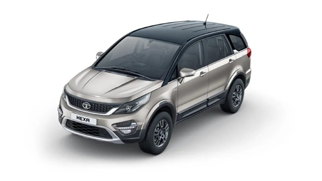 Tata  Hexa Tungsten Silver Colour