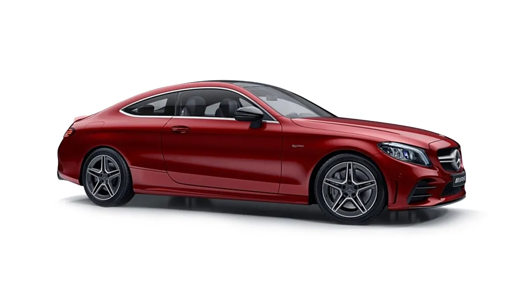 Mercedes Benz  C-Coupe Designo Hyancith Red Colour