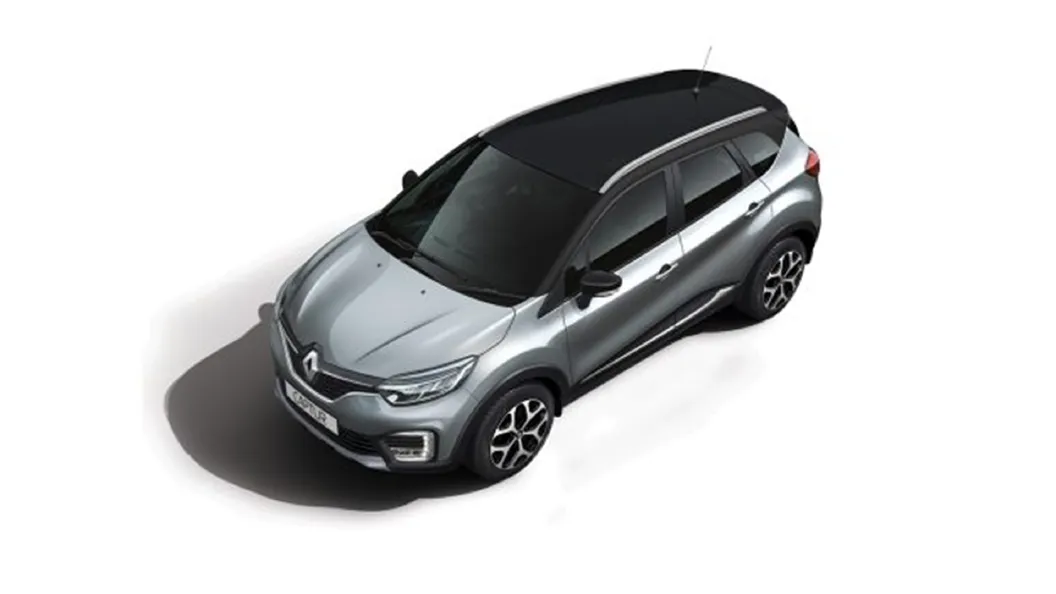 Renault  Captur Moonlight Silver/Mystery Black Colour