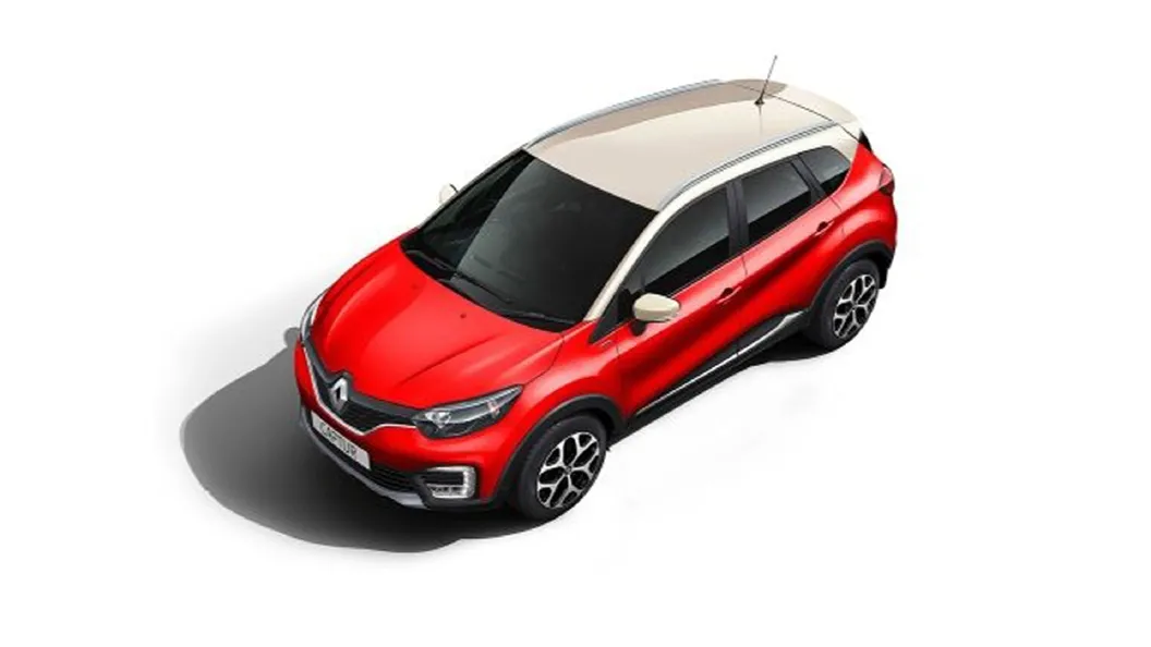 Renault  Captur Radiant Red/Marble Ivory Colour