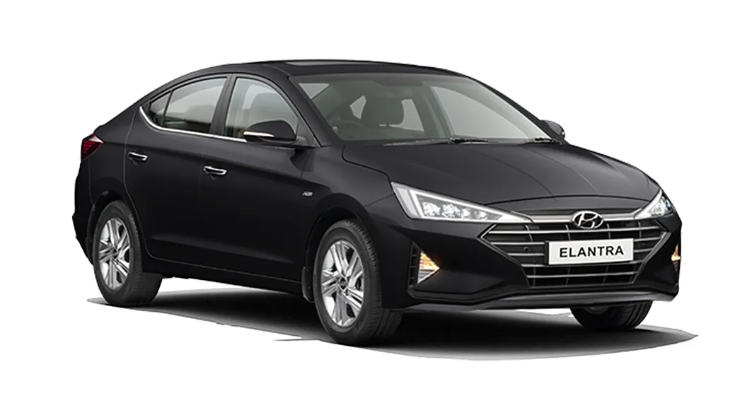 Hyundai  Elantra Phantom Black Colour
