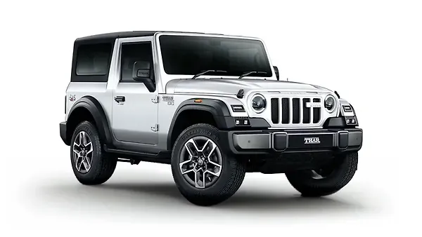 Mahindra  Thar OG Everest White Colour