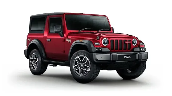 Mahindra  Thar OG Tango Red Colour