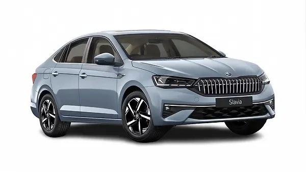 Skoda  Slavia Lava Blue Colour