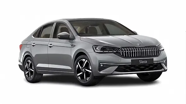 Skoda  Slavia Steel Grey with Black Roof Colour