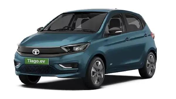 टाटा  टियागो ईवी Teal Blue Colour