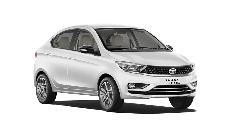 Tata  Tigor Opal White Colour