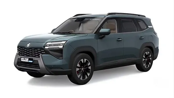 ಎಂಜಿ  ಹೆಕ್ಟರ್ ಟೊಮಾಹಾಕ್ PHEV Turquoise Green Colour