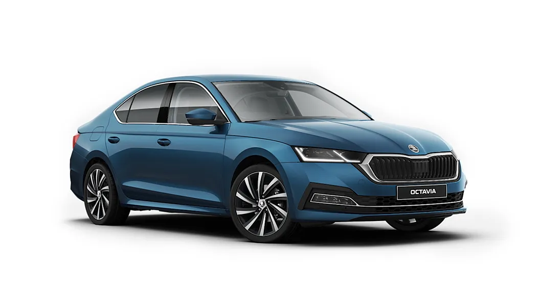 Skoda  Octavia Lava Blue Colour