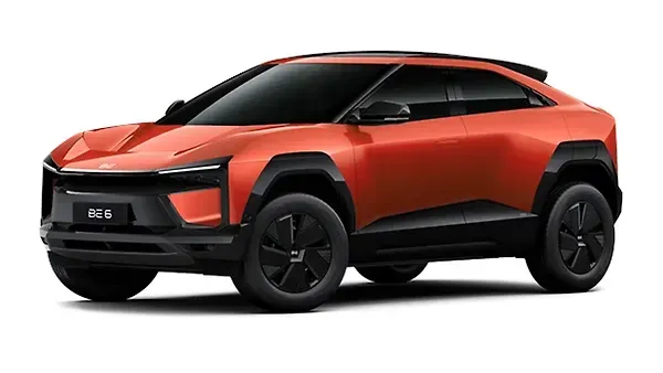 மஹிந்திரா  BE 6 Sporteq Firestorm Orange Colour