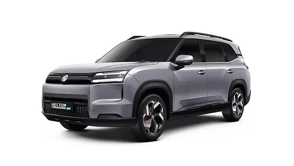 एमजी  हेक्टर टॉमहॉक ईवी Aurora Silver Colour