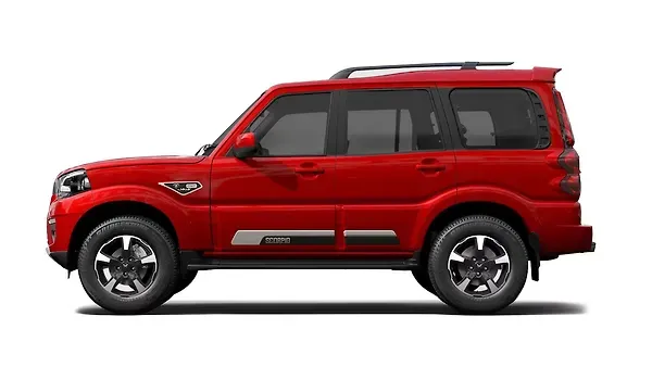Mahindra  Scorpio Red Rage Colour